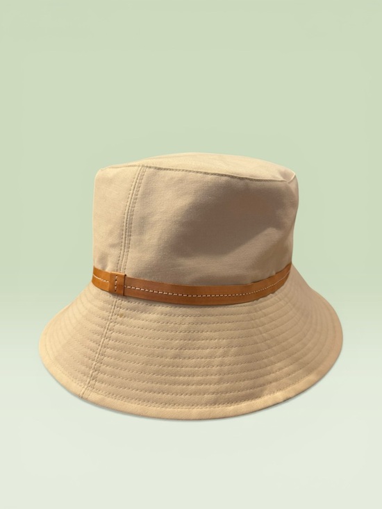 Coach Bucket Hat Tan and Red - Picture 3 of 7